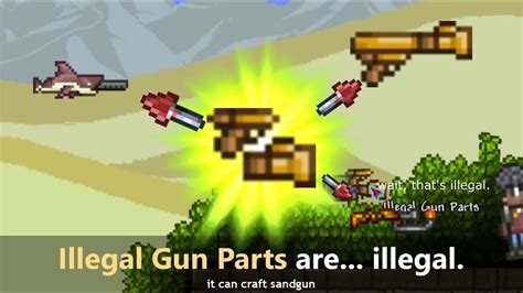 mega shark terraria|illegal gun parts terraria.